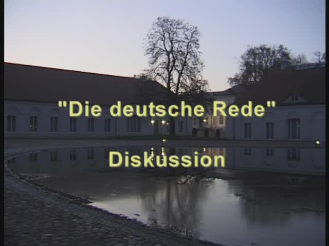 Diskussion der 'Deutschen Rede' 2003 von Hans-Werner Sinn 